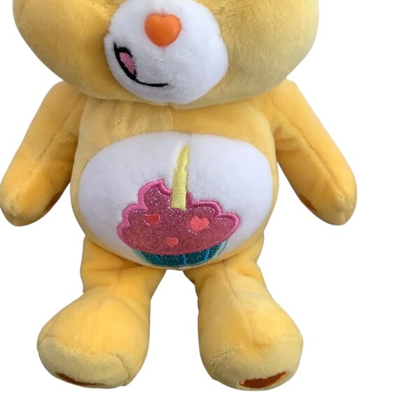 Care Bears Birthday Bear Plush Toy With Party Hat Basic Fun 11.5" - Picture 3 of 7